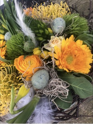 Variationsbuket – unik og smuk blomsterbuket hos Fru P
