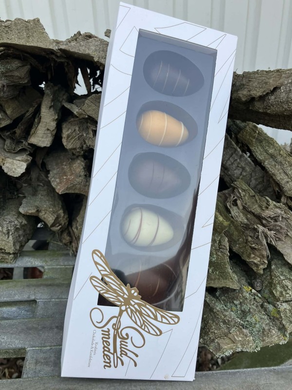 Blandede marcipan æg